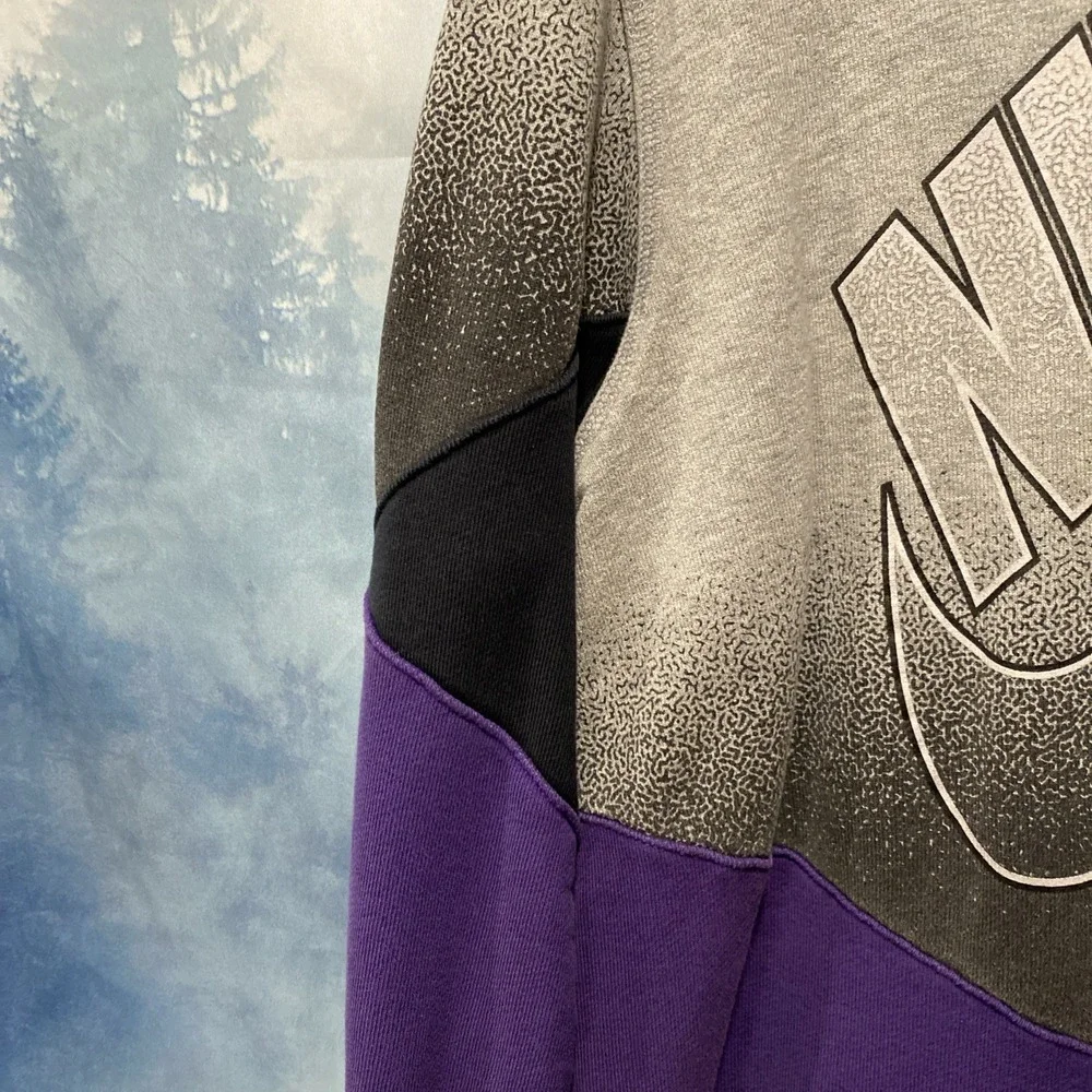 Vintage 90's Retro Sweatshirt Adult Pullover Crew Sweater Sz Large‎ Purple